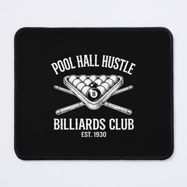 Item preview, Vintage 8 Ball Pool Hall Hustle Billiards Club Est 1930 designed and sold by gunaone-design.