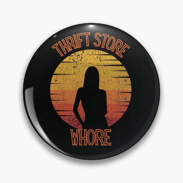 Item preview, Thrift Store Whore Illustration designed and sold by StaticMood.