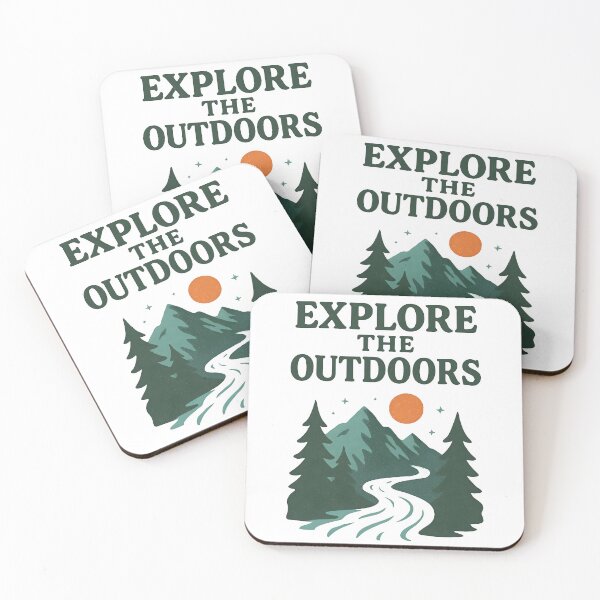 Item preview, Explore the Outdoors Adventure Path in Mountain Forest. designed and sold by The-T-In-Retro.
