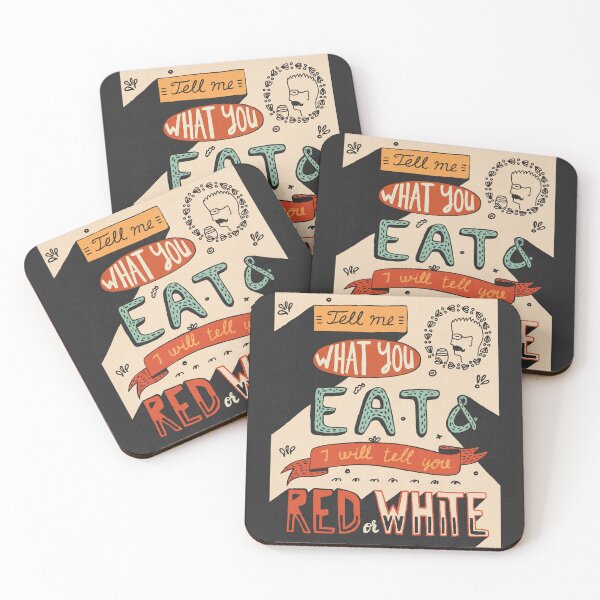 Item preview, Tell Me What You Eat — Retro Food Typography Poster designed and sold by Helenahel.