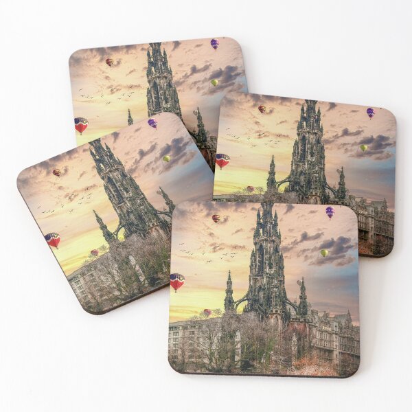 Item preview, Hot Air Balloons Over Edinburgh designed and sold by RJW Images.
