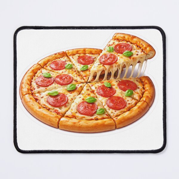 Item preview, Realistic Pizza  designed and sold by StickerMan17.