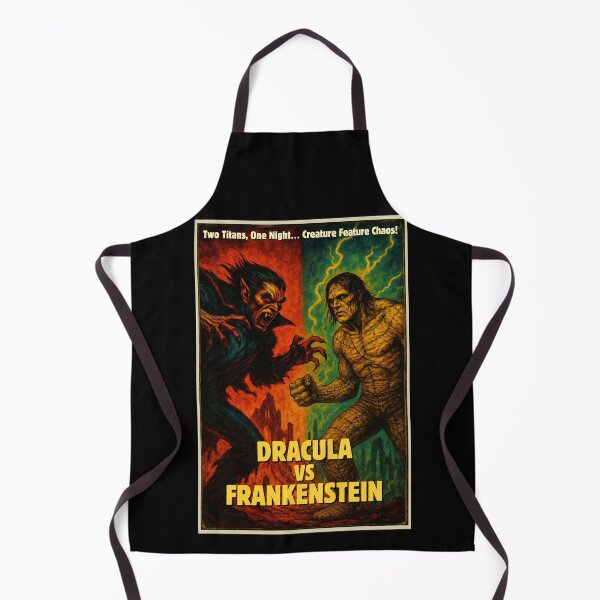 Item preview, Dracula vs Frankenstein - Classic Monsters Creature Feature designed and sold by FilMate.