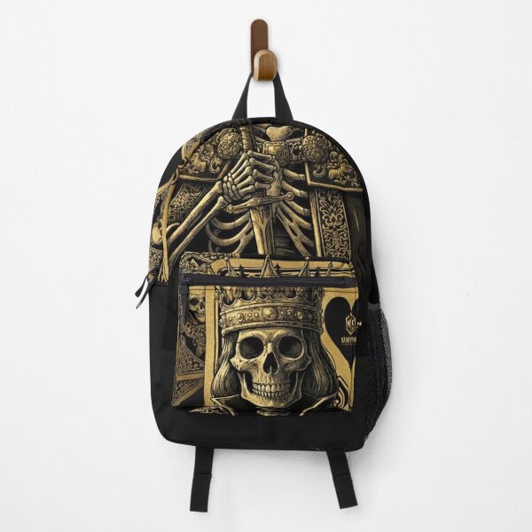 Item preview, Royal Gambit: The Skeletal King – Gold & Noir Luxury Edition designed and sold by KawisStarr.