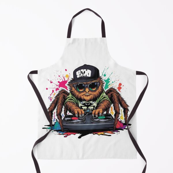 Item preview, DJ Jumping Spider – Hyllus Diardi Urban Music Street Art designed and sold by MiszungART.