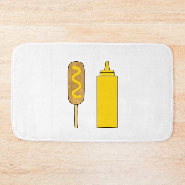 Item preview, Corn Dog With Mustard designed and sold by Sartoris Art.
