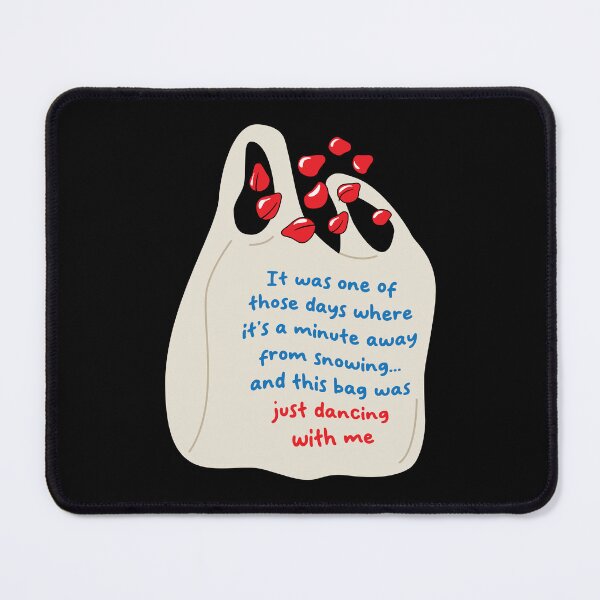 Item preview, American Beauty movie dancing bag designed and sold by Captain Banjo.