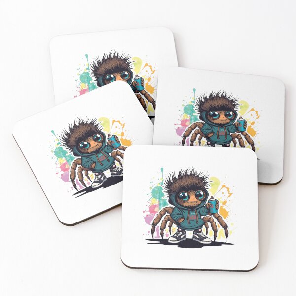 Item preview, Graffiti Jumping Spider – Hyllus Diardi Street Artist Illustration designed and sold by MiszungART.