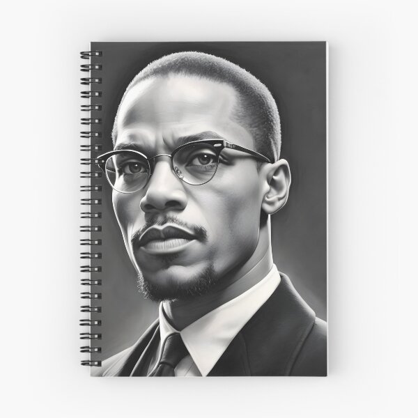 Item preview, Malcolm X designed and sold by WorldofCharcoal.