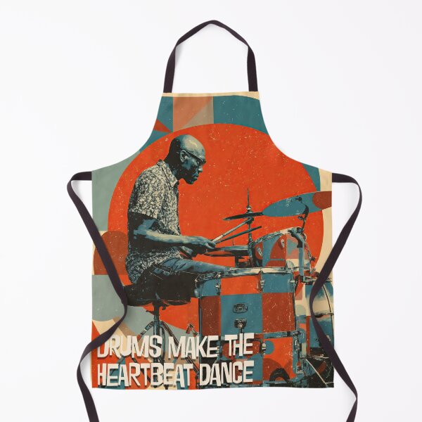 Item preview, Heartbeat in Rhythm: Drumming Through Geometric Soundscapes designed and sold by ForeverPrintsOK.