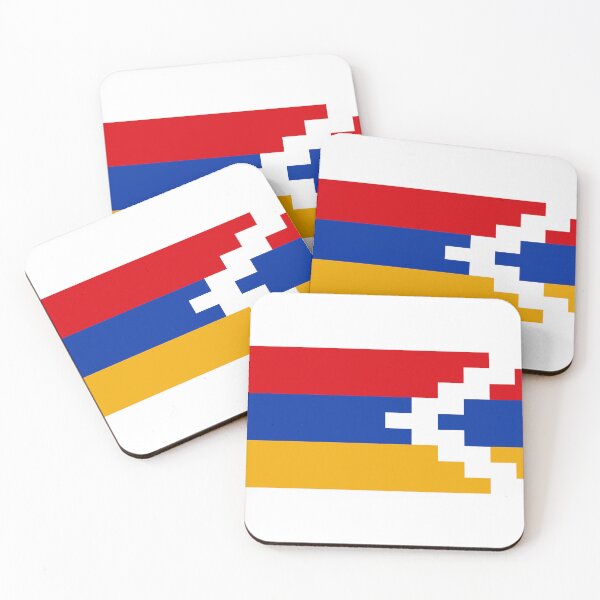Item preview, Artsakh Broken Path – White Steps Across a Mountain Tricolor designed and sold by Dany05117671.