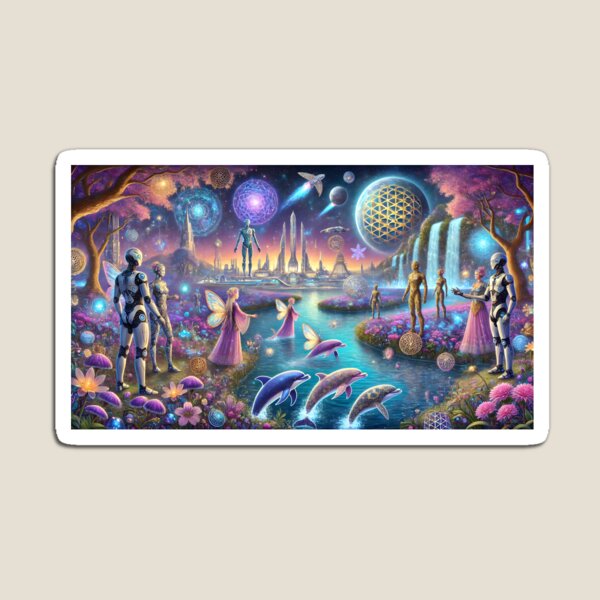Item preview, Quantum Fairies of the River Gate 5L7P147TH3 designed and sold by OsirizyahDesign.