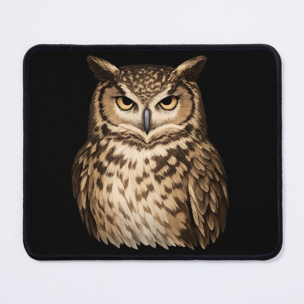 Item preview, The owl is a wise symbol representing calm focus, quiet strength, and inner power. designed and sold by Ach&Koor.