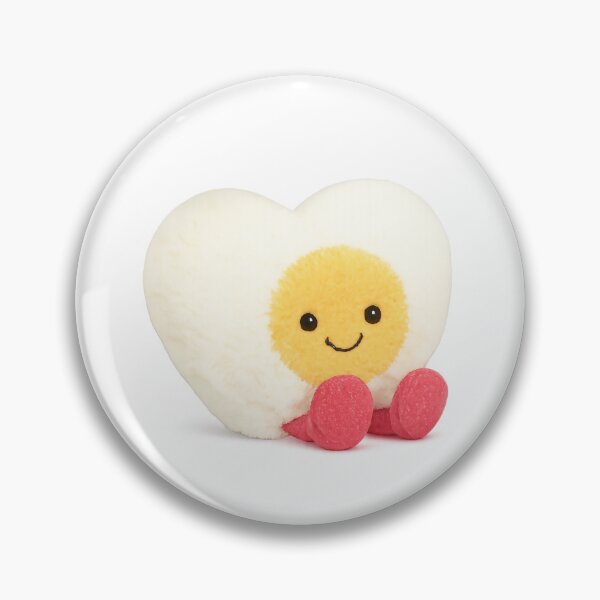Item preview, Amuseable Heart Boiled Egg designed and sold by DecalRush.