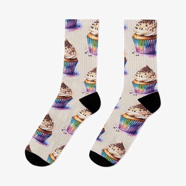 Item preview, Colorful cupcake delight with sprinkles designed and sold by LiskoDesign.