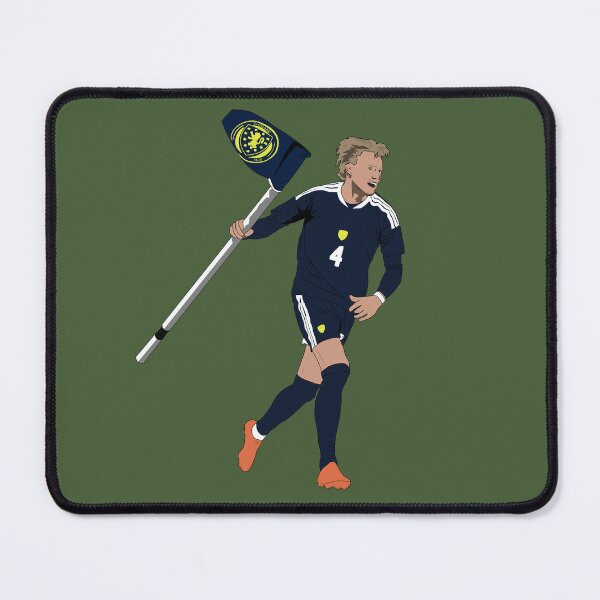 Item preview, Scott McTominay Scotland Corner Flag Goal Celebration Minimalist designed and sold by Hevding.
