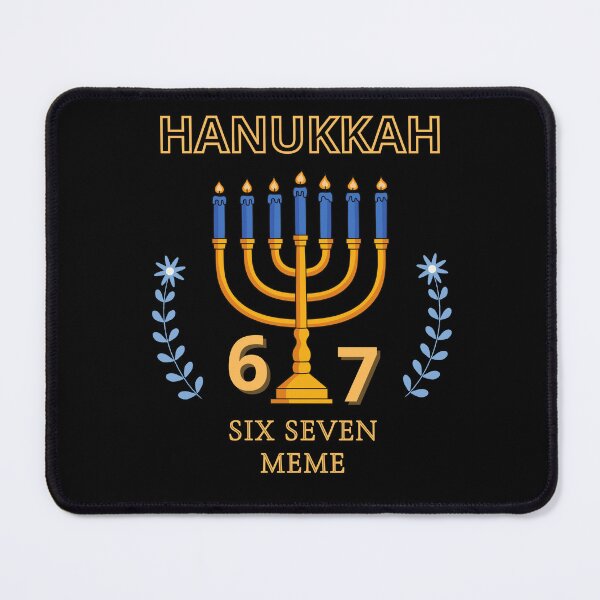 Item preview, Hanukkah 67 Six Seven Meme designed and sold by Tom-Apex-Art.