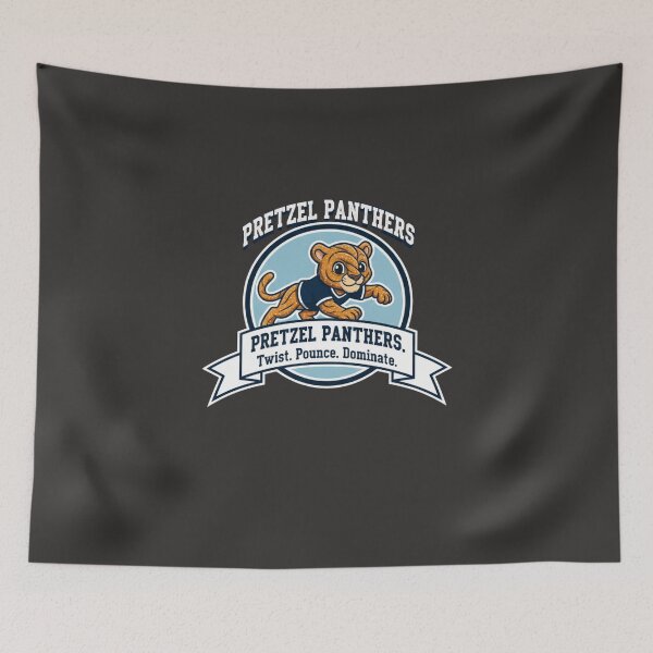 Item preview, PRETZEL PANTHERS KIDS designed and sold by MilikDesignsPro.