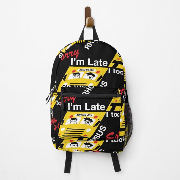 Item preview, Funny Nerdy Sorry I'm Late I Took the Rhombus Math Teacher White Text designed and sold by MathWare MathClips.