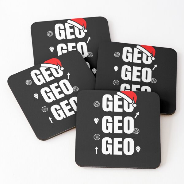 Item preview, GEO Christmas Typography Design designed and sold by SpatialPost.