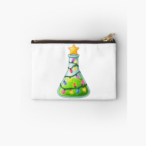Item preview, Chemistry Christmas tree holiday illustration designed and sold by olenapetol.
