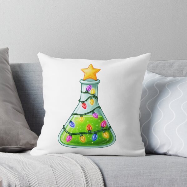 Item preview, Chemistry Christmas tree holiday illustration designed and sold by olenapetol.