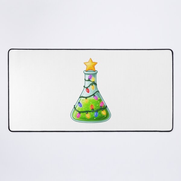 Item preview, Chemistry Christmas tree holiday illustration designed and sold by olenapetol.