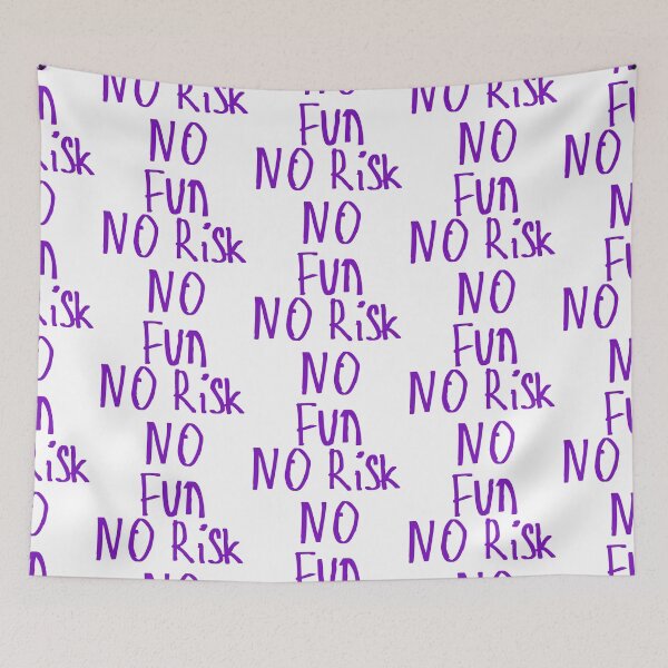 Item preview, No Risk No Fun designed and sold by kinpirks.