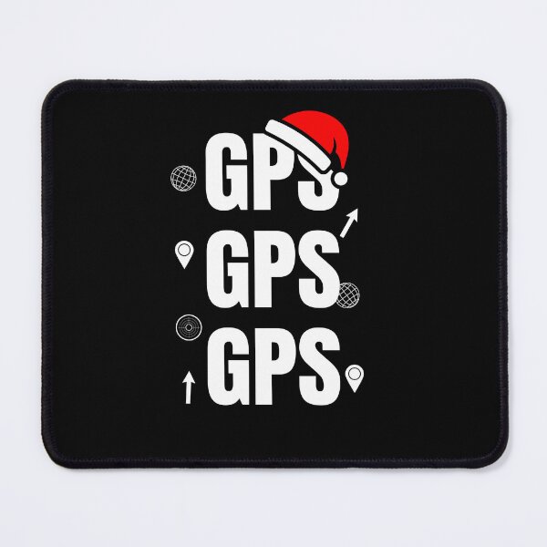 Item preview, GPS Christmas Typography Design designed and sold by SpatialPost.