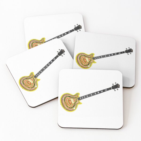 Item preview, Mani Bass Guitar Psychedelic  designed and sold by SmARTNiki.