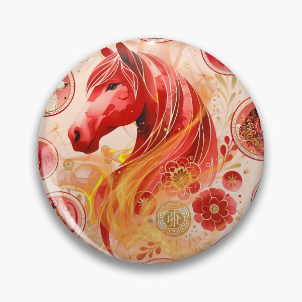 Item preview, Chinese Lunar New Year Horse Design designed and sold by my-green-gecko.