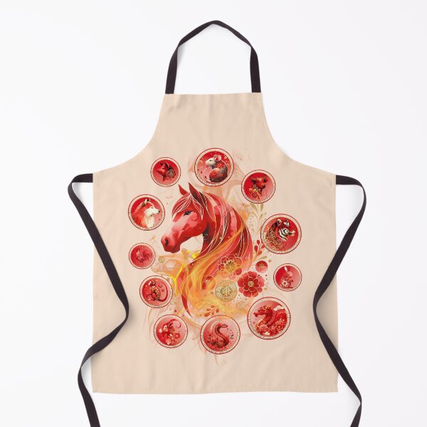 Item preview, Chinese Lunar New Year Horse Design designed and sold by my-green-gecko.