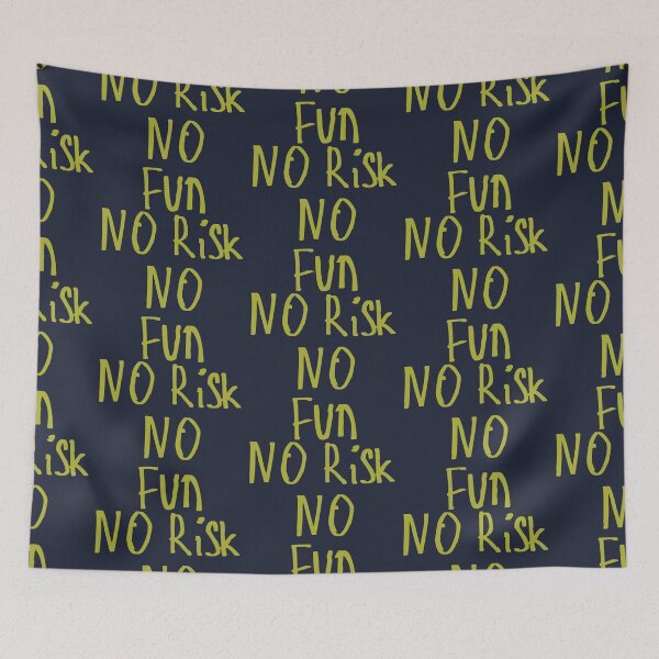 Item preview, No Risk No Fun designed and sold by kinpirks.