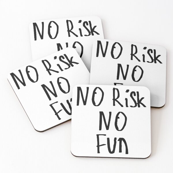 Item preview, No Risk No Fun designed and sold by kinpirks.
