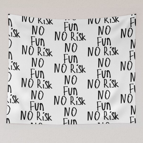 Item preview, No Risk No Fun designed and sold by kinpirks.