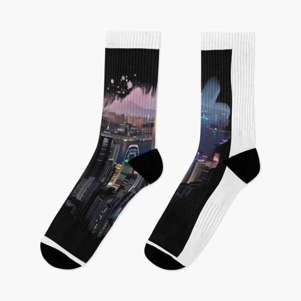 Item preview, Drawing of a beautiful modern city look  designed and sold by NivyasArtistry.
