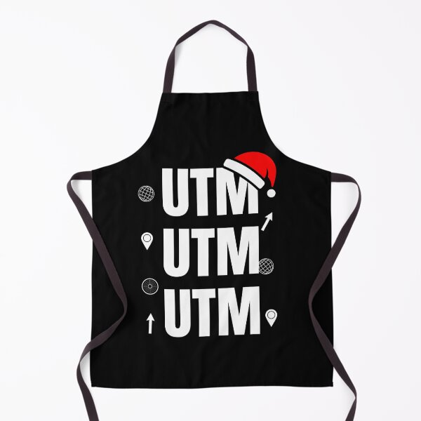 Item preview, UTM Christmas Geospatial Typography designed and sold by SpatialPost.
