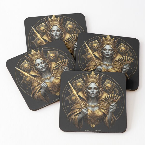 Item preview, Royal Gambit: The Dark Roulette Queen – Gold & Noir Edition designed and sold by KawisStarr.