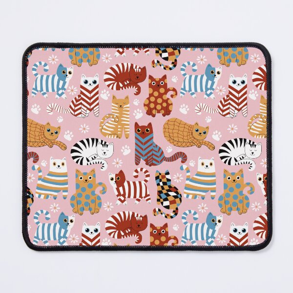 Item preview, Modern graphic cats doodle designed and sold by pholiumsigma_design.
