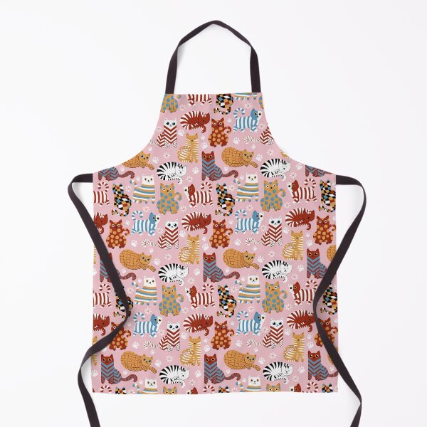 Item preview, Modern graphic cats doodle designed and sold by pholiumsigma_design.