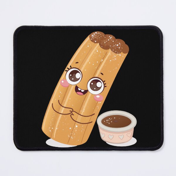 Item preview, Cute Kawaii Churro with Chocolate Dip – Adorable Dessert Sticker for Sweet Food Lovers designed and sold by VividOrganica.