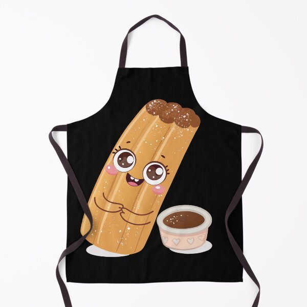 Item preview, Cute Kawaii Churro with Chocolate Dip – Adorable Dessert Sticker for Sweet Food Lovers designed and sold by VividOrganica.