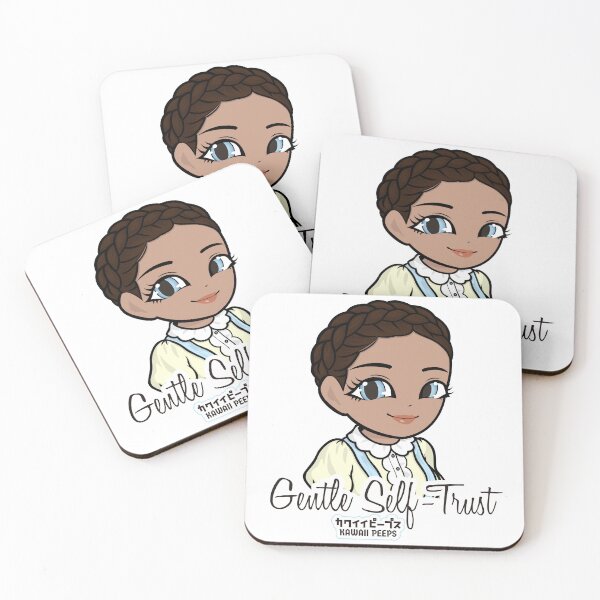 Item preview, Pastel Power Crew Gentle Self-Trust Pastel Kawaii Design designed and sold by P-L-Sardines.