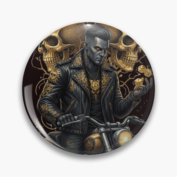 Item preview, Royal Gambit: The Biker Jack – World of Fate & Golden Dice designed and sold by KawisStarr.