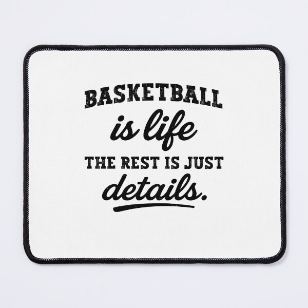 Item preview, Basketball is Life – The Rest is Just Details Vintage Sports designed and sold by gunaone-design.