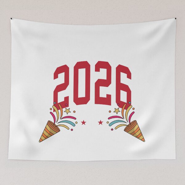 Item preview, Happy New Year 2026 Fireworks Celebration, New Year 2026 Celebration Graphic,  New Year Eve 2026 Fireworks Artwork designed and sold by GDbanners.