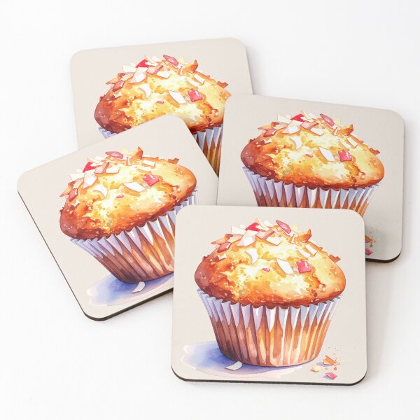 Item preview, Fluffy muffin with a hint of coconut designed and sold by LiskoDesign.