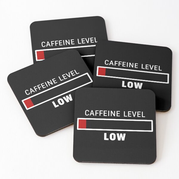 Item preview, Caffeine Level Low designed and sold by Office Geek Shop.