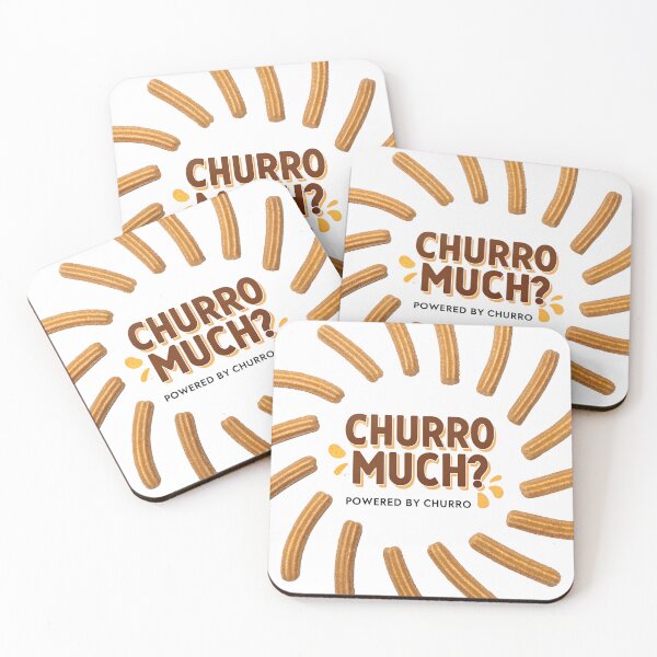 Item preview, Churro Much? Funny Churros Typography Design – Sweet Cinnamon Dessert Art designed and sold by VividOrganica.