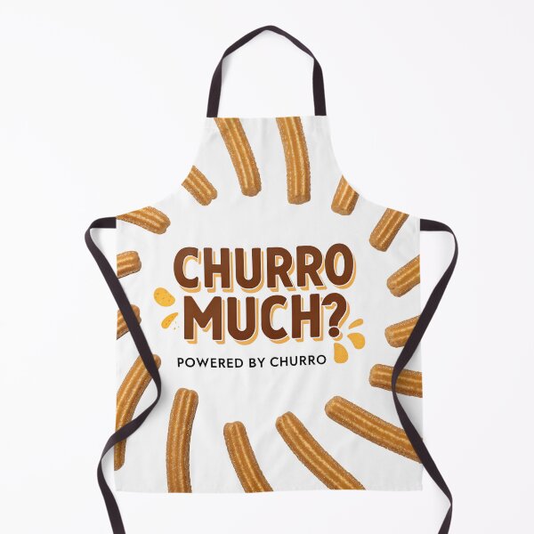 Item preview, Churro Much? Funny Churros Typography Design – Sweet Cinnamon Dessert Art designed and sold by VividOrganica.